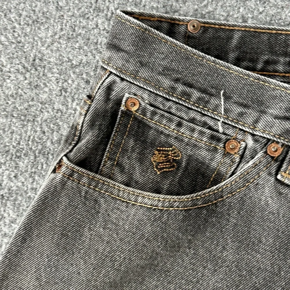 Rocawear Jeans Mens 36x31 Gray Straight Leg Regular Fit Charcoal Denim‎